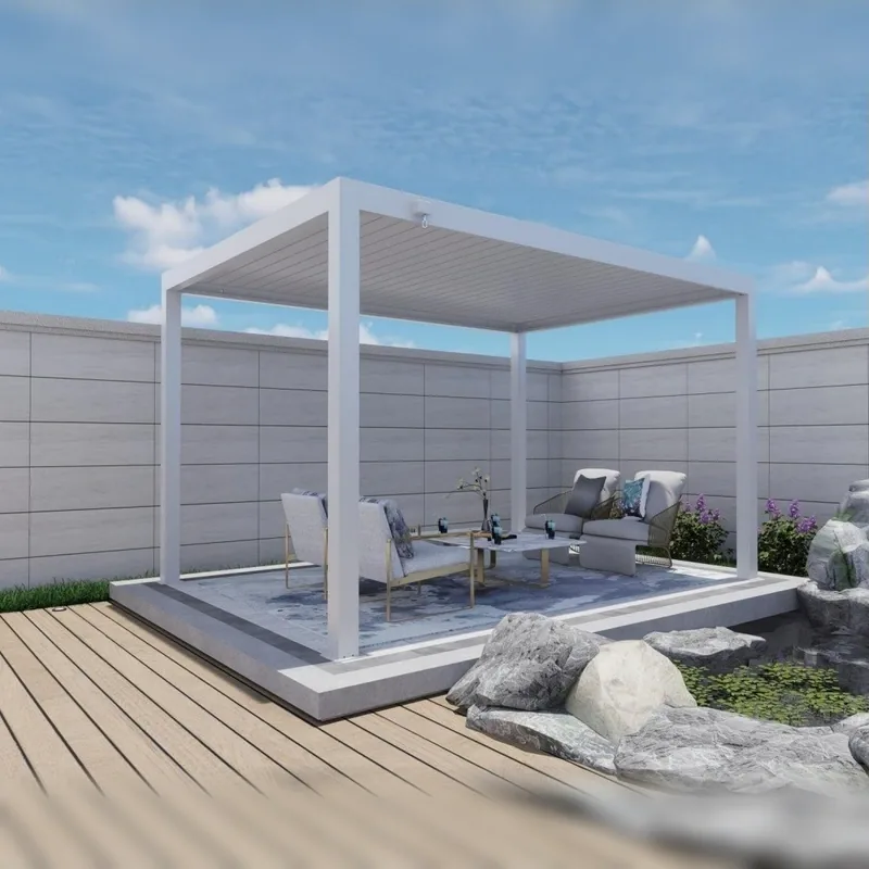 AL-120-A-KD Aluminum Pergola