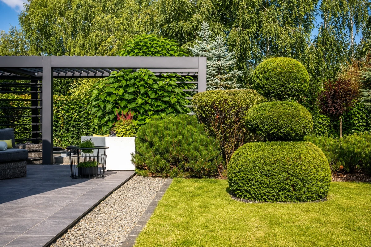 Garden pergola application reference