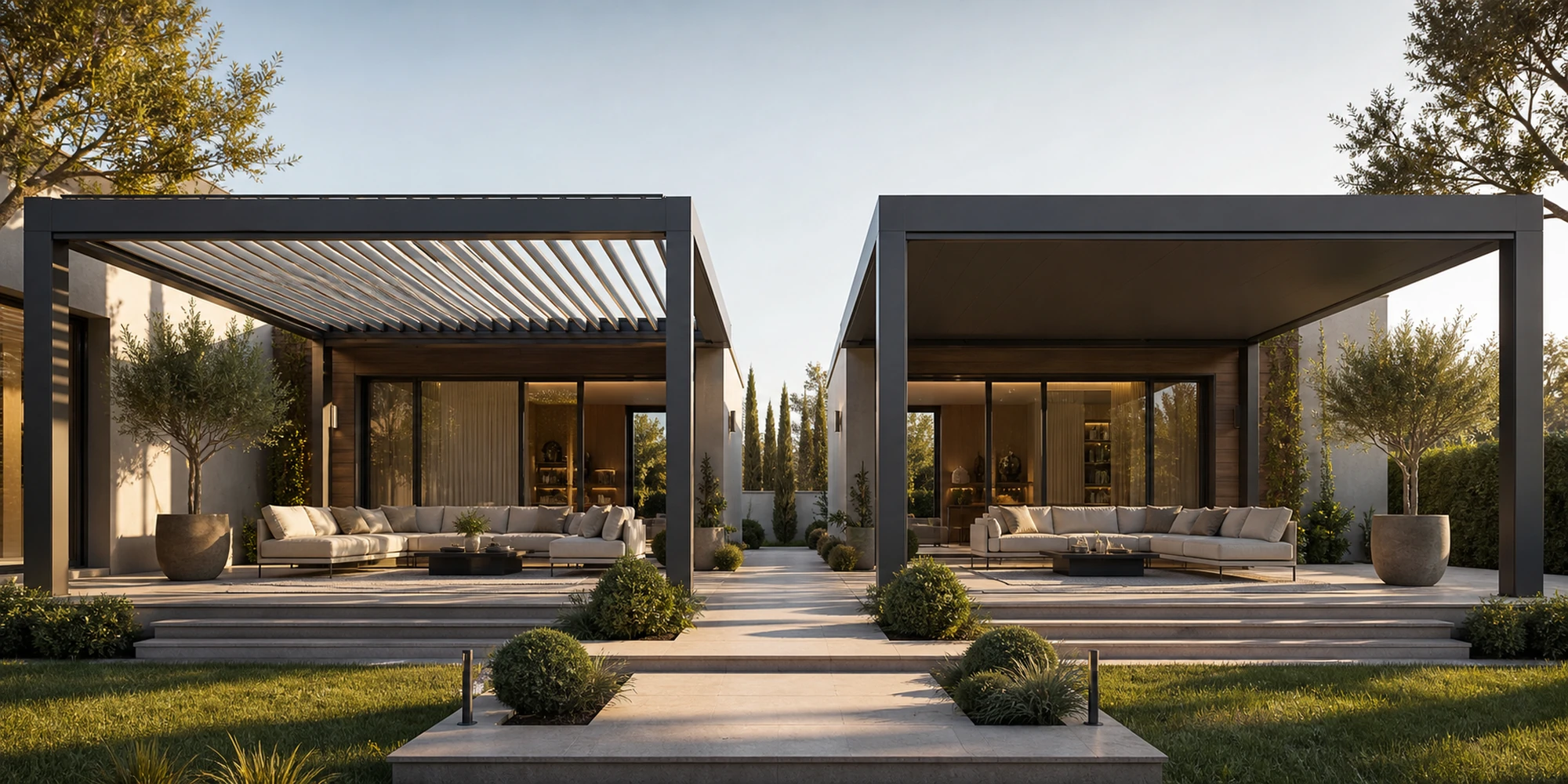 louvered-pergola-vs-fixed-roof-pergola-featured