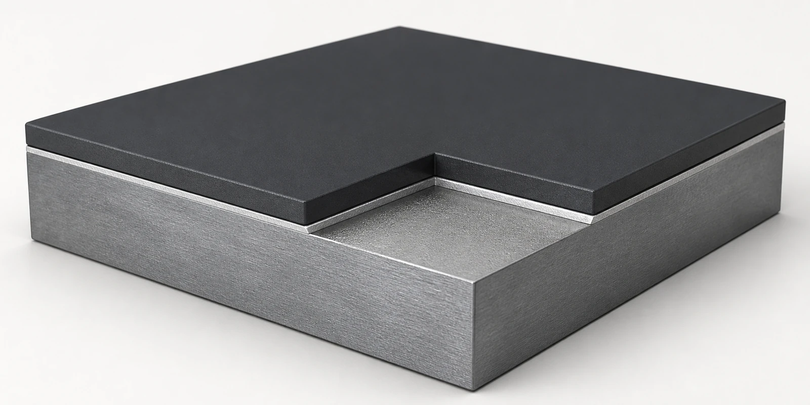 ZAM steel substrate with zinc aluminum magnesium coating and powder coat layers